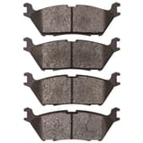 Dynamic Friction Company Track/Street Pads without Hardware Kit 1000179000 view 3