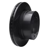 Dynamic Friction Company Brake Rotor - Drilled and Slotted - Black 63340118R view 4