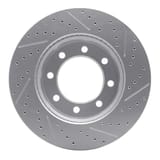 Dynamic Friction Company Geoperformance Rotor - Drilled and Slotted 83040110L view 5