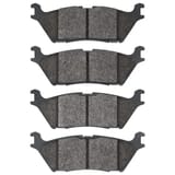 Dynamic Friction Company 5000 Advance Brake Pads With Hardware Kit 1551179001 view 2