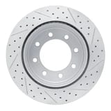 Dynamic Friction Company Geoperformance Rotor - Drilled and Slotted 83054227L view 5