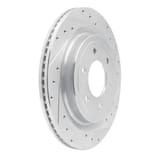 Dynamic Friction Company Brake Rotor - Drilled and Slotted - Silver 63154288R view 3