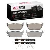 Dynamic Friction Company 5000 Advance Brake Pads With Hardware Kit 1551216901 view 1