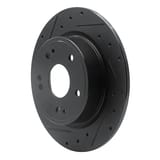 Dynamic Friction Company Brake Rotor - Drilled and Slotted - Black 63359071L view 5