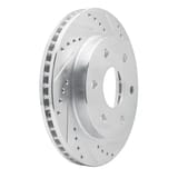 Dynamic Friction Company Brake Rotor - Drilled and Slotted - Silver 63148036R view 3
