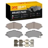 Dynamic Friction Company Heavy-Duty Brake Pads with Hardware Kit 1214127301 view 1