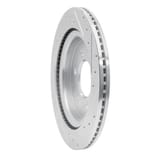 Dynamic Friction Company Brake Rotor - Drilled and Slotted - Silver 63154288L view 3