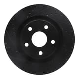 Dynamic Friction Company Brake Rotor - Drilled and Slotted - Black 63342033L view 1