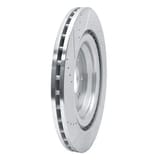 Dynamic Friction Company Brake Rotor - Drilled and Slotted - Silver 63147079R view 2