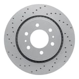 Dynamic Friction Company Geoperformance Rotor - Drilled 82054204L view 1