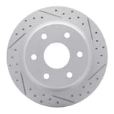 Dynamic Friction Company Geoperformance Rotor - Drilled and Slotted 83048037R view 1