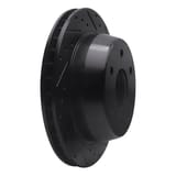 Dynamic Friction Company Brake Rotor - Drilled and Slotted - Black 63348041R view 2