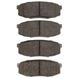 Dynamic Friction Company Heavy-Duty Brake Pads Without Hardware Kit 1214130400 view 2