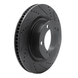 Dynamic Friction Company Brake Rotor - Drilled and Slotted - Black 63376136R view 5