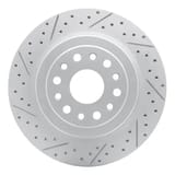 Dynamic Friction Company Geoperformance Rotor - Drilled and Slotted 83040121L view 1