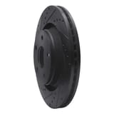 Dynamic Friction Company Brake Rotor - Drilled and Slotted - Black 63342033L view 2