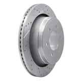 Dynamic Friction Company Brake Rotor - Drilled and Slotted - Silver 63154220R view 5