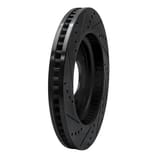 Dynamic Friction Company Brake Rotor - Drilled and Slotted - Black 63354287R view 5