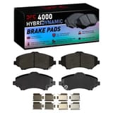 Dynamic Friction Company 4000 HybriDynamic Brake Pads With Hardware Kit 4000127301 view 1