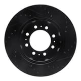 Dynamic Friction Company Brake Rotor - Drilled and Slotted - Black 63340118L view 5