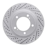 Dynamic Friction Company Geoperformance Rotor - Drilled and Slotted 83076136L view 1