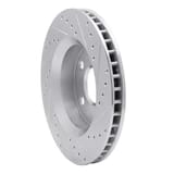Dynamic Friction Company Brake Rotor - Drilled and Slotted - Silver 63142030L view 5