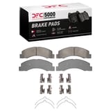 Dynamic Friction Company 5000 Advance Brake Pads With Hardware Kit 1551075601 view 1