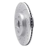 Dynamic Friction Company Brake Rotor - Drilled and Slotted - Silver 63159064L view 3