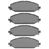 Dynamic Friction Company 5000 Advanced Brake Pads Without Hardware Kit 1551217900 view 2