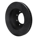 Dynamic Friction Company Brake Rotor - Drilled and Slotted - Black 63340110L view 2