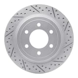 Dynamic Friction Company Geoperformance Rotor - Drilled and Slotted 83054267R view 1