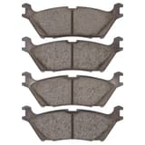 Dynamic Friction Company 5000 Advance Brake Pads With Hardware Kit 1551238301 view 3