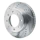 Dynamic Friction Company Brake Rotor - Drilled and Slotted - Silver 63140110L view 5