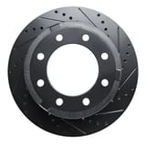 Dynamic Friction Company Brake Rotor - Drilled and Slotted - Black 63354227R view 1