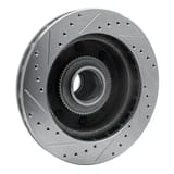 Dynamic Friction Company Brake Rotor - Drilled and Slotted - Silver 63154190R view 5