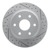 Dynamic Friction Company Geoperformance Rotor - Drilled and Slotted 83048041R view 1