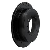 Dynamic Friction Company Brake Rotor - Drilled and Slotted - Black 63376137R view 3