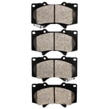 Dynamic Friction Company 4000 HybriDynamic Brake Pads Without Hardware Kit 4000097600 view 3