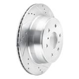 Dynamic Friction Company Brake Rotor - Drilled and Slotted - Silver 63148053R view 5
