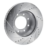 Dynamic Friction Company Brake Rotor - Drilled and Slotted - Silver 63140110R view 4