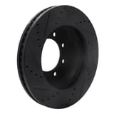 Dynamic Friction Company Brake Rotor - Drilled and Slotted - Black 63340110R view 2