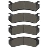 Dynamic Friction Company 4000 HybriDynamic Brake Pads With Hardware Kit 4000078501 view 3