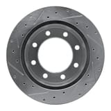 Dynamic Friction Company Brake Rotor - Drilled and Slotted - Silver 63154161R view 5