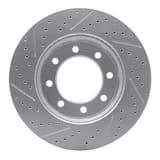 Dynamic Friction Company Geoperformance Rotor - Drilled and Slotted 83040110R view 2