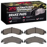 Dynamic Friction Company Ultimate Duty Performance Brake Pads without Hardware Kit 1400083400 view 1