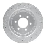 Dynamic Friction Company Geoperformance Rotor - Drilled and Slotted 83054220R view 4