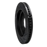 Dynamic Friction Company Brake Rotor - Drilled and Slotted - Black 63354287L view 5