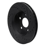 Dynamic Friction Company Brake Rotor - Drilled and Slotted - Black 63342030L view 4
