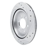 Dynamic Friction Company Brake Rotor - Drilled and Slotted - Silver 63154289L view 3