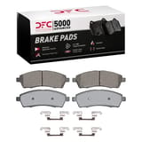 Dynamic Friction Company 5000 Advance Brake Pads With Hardware Kit 1551075701 view 1